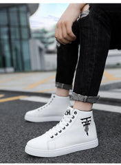 Sneakers Man Casual Vulcanized Male Comfortable High Top Shoes Outdoor Men Lightweight Fashion Mens Shoes WaterprooF