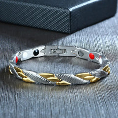 Dragon Pattern Magnetic Therapy Bracelet For Women Power Therapy Magnets Bracelets Bangles For Women Men