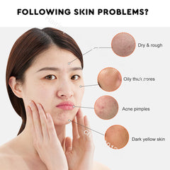 Vitamin C Whitening Serum Face Hyaluronic Acid Dark Spot Remover  Brightening Glowing Essence Anti-aging Serum Facial Skin Care
