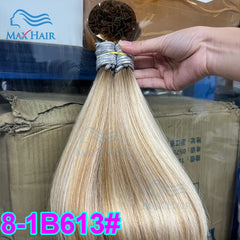 K Tip Hair Extensions Keratin Human Hair Hot Fusion Hair Extension Italy Keratin Glue Machine Remy 12-24inch 30 50G/pack