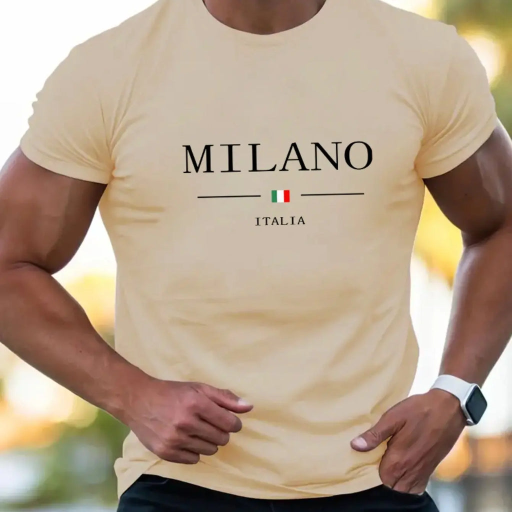 Summer men's 100% cotton casual sports