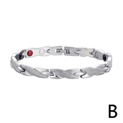 Dragon Pattern Magnetic Therapy Bracelet For Women Power Therapy Magnets Bracelets Bangles For Women Men