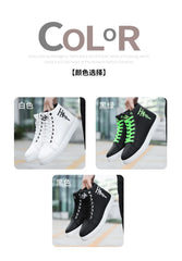 Sneakers Man Casual Vulcanized Male Comfortable High Top Shoes Outdoor Men Lightweight Fashion Mens Shoes WaterprooF