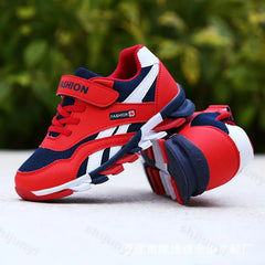 Boys' Fashion Trend Low Top Thick Sole Casual Sports Shoes 2025 Autumn New Style Childrens' Comfortable Shoes