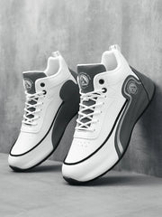 High-Top Casual Sneakers for Men, Trendy Thick-Soled Dad Shoes, Breathable Soft-Soled Non-Slip Versatile Men's Shoes,