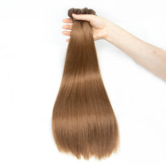 K -Tip Hair Extensions Human Hair V tip keratin fusion hair extensions Natural Straight Machine Remy Hair extensions