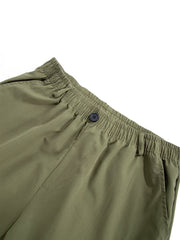 Men's Cargo Pants Sweatpants Outdoor Loose Straight Long Trousers Summer Casual Multi-Pocket Durable Workwear Male Trousers