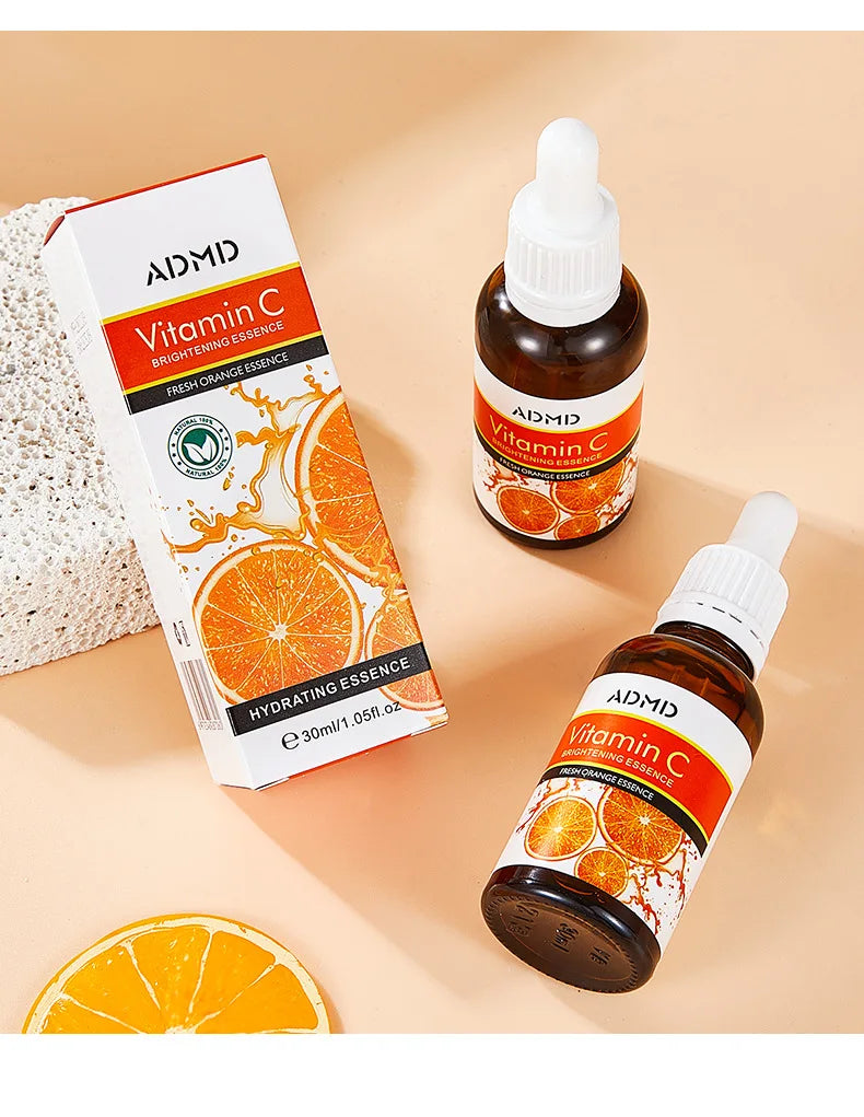 Vitamin C Brightening Essence Moisturizing Anti Wrinkle Facial Serum for All Skin