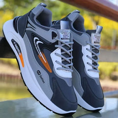 Shoes for Men Lightweight Pu Leather Casual Shoes 2025New Men's Sneakers Fashion Breathable