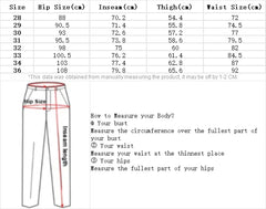 Men‘s Stretchy Denim Jeans Streetwear Tearing Patchwork Holes Ripped denim elastic
