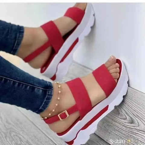 Summer New Women Sandals Lightweight Wedges Shoes Womea Sandals Platform Shoes Female Heels Sandalias Mujer Casual Shoes
