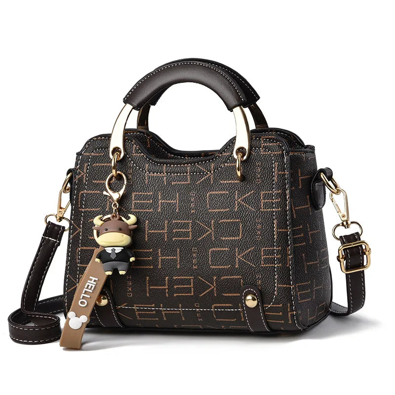 2024 New Handheld Small Square Bag Fashionable Girl One Shoulder Small Bag Women's Crossbody Bag Luxury Handbags Сумка Женская