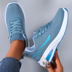 Spring new women's sports shoes, fashionable, breathable, lightweight, non-slip, wear-