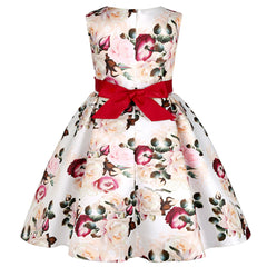 2024 New  Girls' Dress Printed Princess Dress Children's Dress June 1 Performance Children's Dress ins