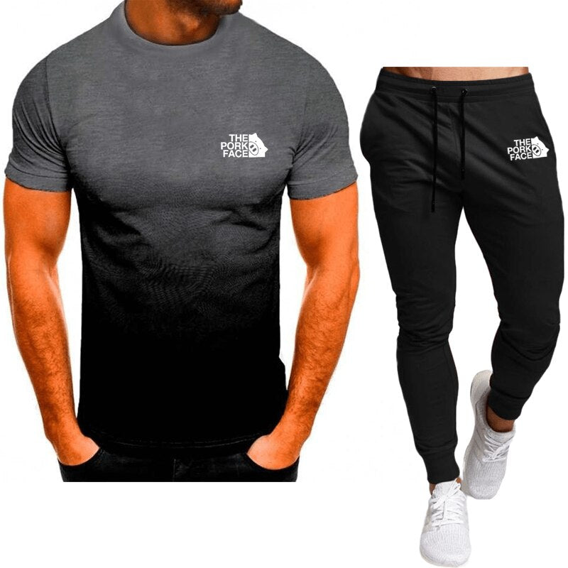 Summer men&#39;sT-shirt sportswear 2023