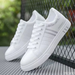 Large Size Spring and Autumn New Sports Walking Casual Men's Shoes Niche Trend Versatile Flat Bottomed Men's Board Shoes 2025