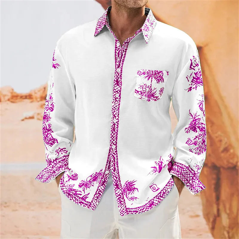 2023 Fashionable men casual shirts