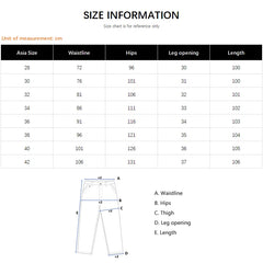 Skinny Stretch Ripped Jeans Men's Distressed Kpop Slim Fit Denim Pants American Street Style Rock Hip Hop White Black Trousers