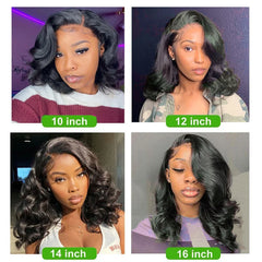 13x4 Body Wave Lace Front Wig Human Hair PrePlucked Brazilian Hair Lace Frontal Wigs For Women