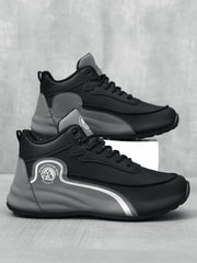High-Top Casual Sneakers for Men, Trendy Thick-Soled Dad Shoes, Breathable Soft-Soled Non-Slip Versatile Men's Shoes,