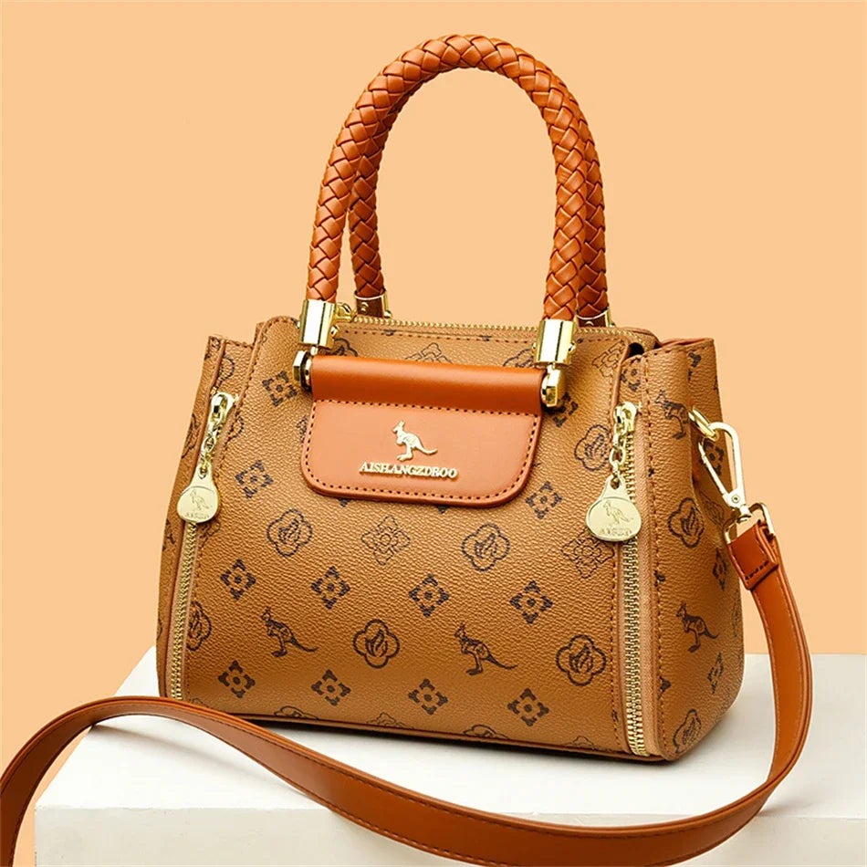 Fashion Crossbody Bags for Women Designer Ladies Purses and Handbags High-quality Soft Leather