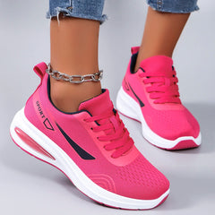 Spring new women's sports shoes, fashionable, breathable, lightweight, non-slip, wear-