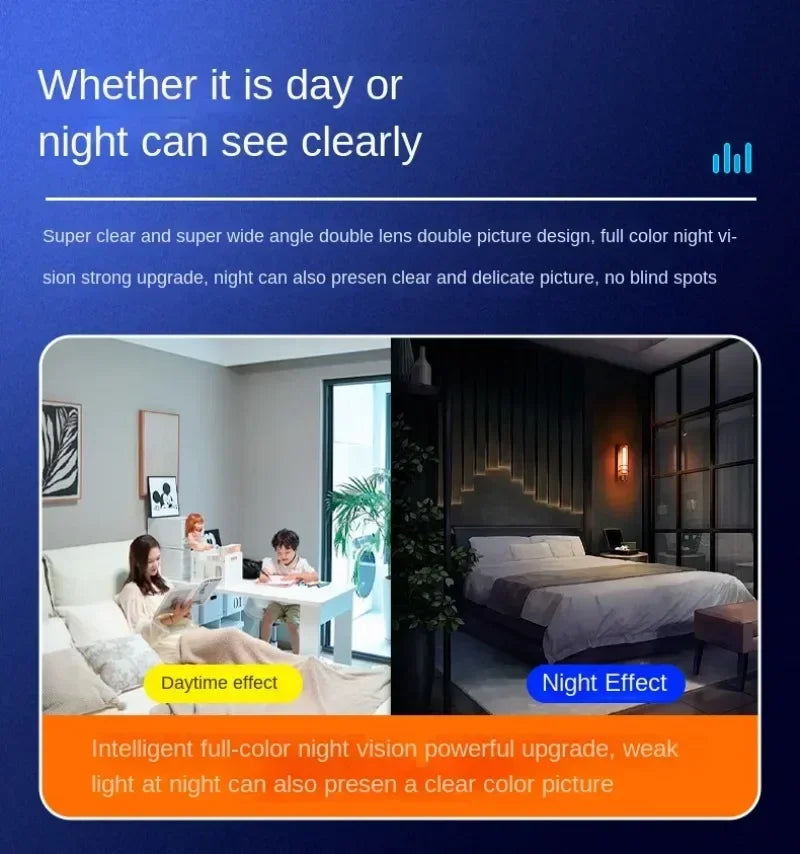 1080P HD WIFI IP Camera Security Protection Surveillance PTZ Camera Auto Tracking Baby Pets Monitor Smart Home Robot Cameras