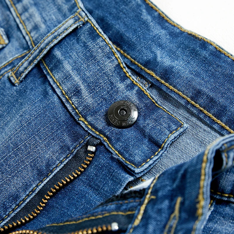 4 Model Classic Style men’s slim denim shorts