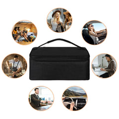 Car Home Dual Use 220V 110V 24V 12V Electric Heating Bag Plate Portable Outdoor Travel Picnic Food Lunch Box Heated Warmer Oven