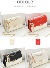 Women's Bag Korean Ins Fashion High-end Single Shoulder Bag Sequin Trend Bow