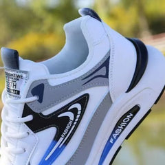 Shoes for Men Lightweight Pu Leather Casual Shoes 2025New Men's Sneakers Fashion Breathable