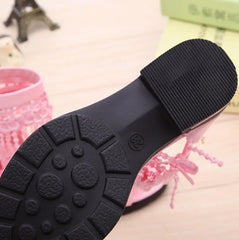 3 5 9 10 12 Years Kids Bow Sandals Children Girls Summer Cute Sandals Beach