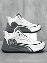 High-Top Casual Sneakers for Men, Trendy Thick-Soled Dad Shoes, Breathable Soft-Soled Non-Slip Versatile Men's Shoes,
