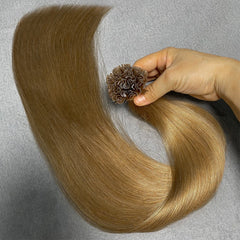 K Tip Hair Extensions Keratin Human Hair Hot Fusion Hair Extension Italy Keratin Glue Machine Remy 12-24inch 30 50G/pack