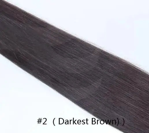 Natural Wave I Tip Human Hair Extension Brazilian Remy Hair Microlink Pre Bonded Stick I Tip Hair #2 #4 #1B 100g 100strands