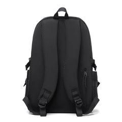 Simple solid color backpack,  travel backpack, plenty of storage space, very suitable for commuting, school, work