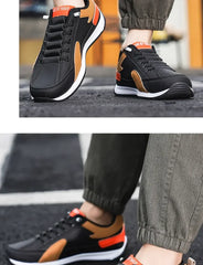 Men Running Shoes Outdoor Sport Jogging Sneakers 2024 New Vulcanized