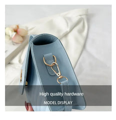 PU Versatile and Fashionable Portable Small Square Bag Single Shoulder Crossbody Bag Luxury Designer r