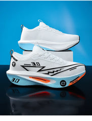 Men Running Shoes Marathon Carbon Board Speciality Sports Breathable Lightweight Women's Comfortable Athletic Sneakers New