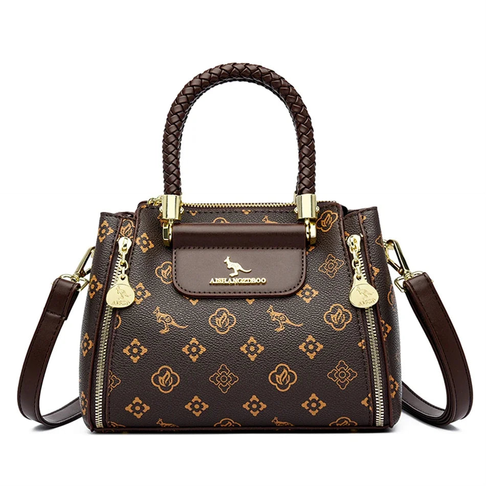 Fashion Crossbody Bags for Women Designer Ladies Purses and Handbags High-quality Soft Leather