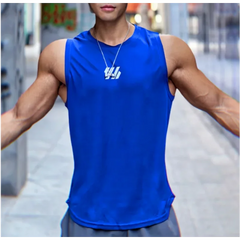 2024 newest Summer Gym Vest High Quality mesh Shirt
