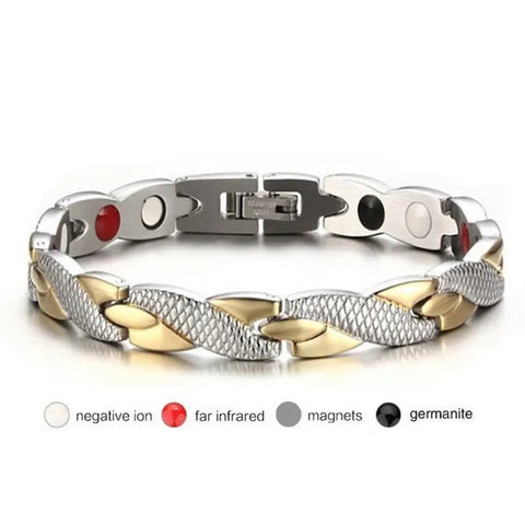 Dragon Pattern Magnetic Therapy Bracelet For Women Power Therapy Magnets Bracelets Bangles For Women Men