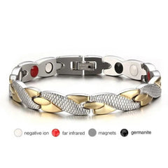 Dragon Pattern Magnetic Therapy Bracelet For Women Power Therapy Magnets Bracelets Bangles For Women Men