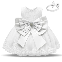 Baby Girls Dresses Elegant Princess Dress Infant Birthday Party Dress Toddler Ball Gown Christening Gowns Vestido Dresses