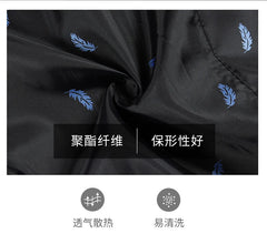 Men's Slim Fit Plaid Blazer Casual Spring Autumn Fashion Polyester Coat Handsome All-Matching Suit for Middle-Aged