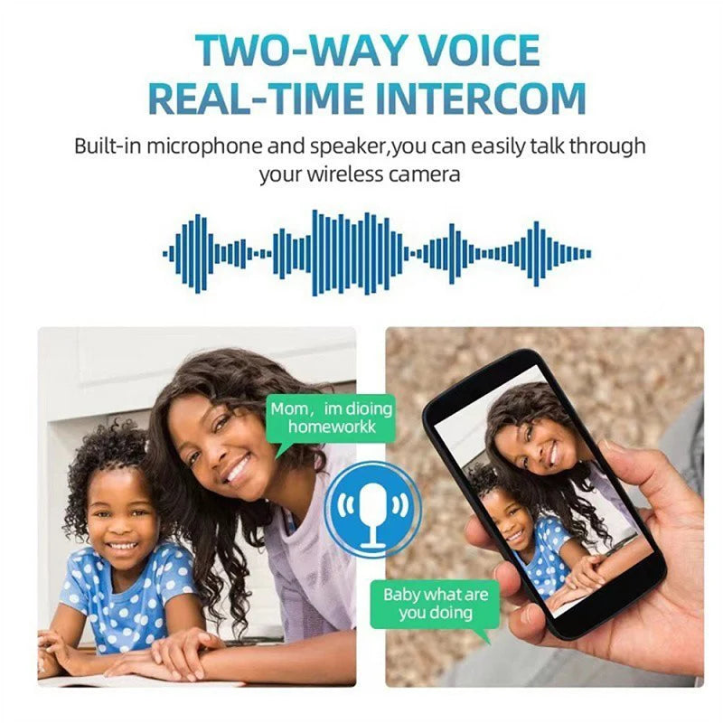 1080P Bulb Surveillance Camera 360° WiFi Anti-theft Outdoor Indoor Security Monitor Night Vision Audio Security IP Cam