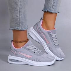 Spring new women's sports shoes, fashionable, breathable, lightweight, non-slip, wear-