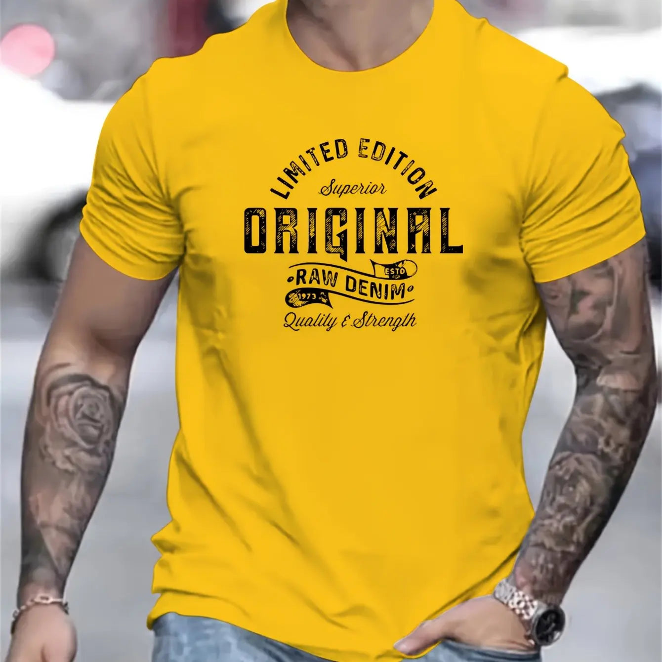 Men's summer 100% pure cotton fashionable casual sports