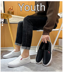 2026 New Men's Casual Shoes High Quality Leather Shoes for Men Luxury