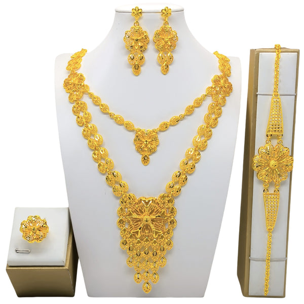Jewelry Suit Bridal Gift For Women Wedding Decoration
